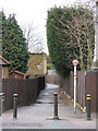 Footpath north of Crown Lane, BR2 in BR2 8AR