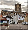 Yeovil: Market Street view of St John's Church in BA21 3EB