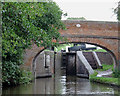 Bridge No 45 and Lock No 24 near Stoke Wharf, Worcestershire in B60 4LF