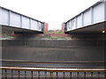 Railway bridges over Bugsby's Way in SE7 7FU