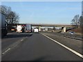 M6 Motorway - A5033 (Northwich Road) overbridge in WA16 0TL