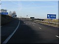 M6 Motorway - northbound exit slip road, junction 19 in WA16 0HP