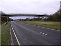 Bridge carrying farm road over the A31 near Holybourne in GU34 4QJ
