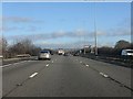 M5 Motorway at Little Gains Farm accommodation bridge in WR9 7PF