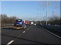 M5 Motorway at Frankley Green Lane bridge in B32 4AU
