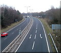 A4042 heading south, Pontypool in NP4 5LX