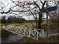 East Lothian Landscape : Footbridge Over The Tyne Near Preston Mill, East Linton in EH40 3AB