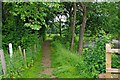 Footpath alongside the Droitwich Barge Canal in WR3 7BF