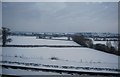Snow covered landscape near Chadwell Farm in MK17 0EE