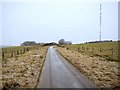 Access road to Pontop Pike Transmitter Station in DH9 9AR