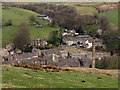 Lothersdale from the Pennine Way in BD20 8HD