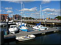 Weymouth - Marina & Footbridge in DT4 7DW