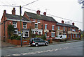 Houses and pub, Main Road, Wybunbury in CW5 7SB