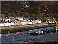 Ullapool pier and front, November in IV26 2TY