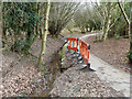 Footpath erosion, Oxted in RH8 9JX