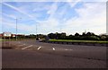 Roundabout on Lowestoft Road in NR31 6HD