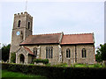 Wreningham All Saints church in NR16 1AN