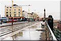 A rainy day on the Promenade, North Shore, Blackpool in FY1 2LN