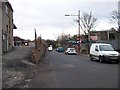 Lochburn Road, looking towards the bridge carrying the Forth and Clyde Canal in G20 9HL