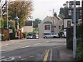 Telephone box appears in window, High St, Aberdour in Aberdour