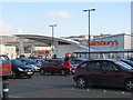 Supermarket carpark in Oakley in GL52 5LB
