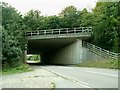 Motorway bridge at Wendens Ambo, Essex in CB11 4UJ