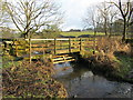Footbridge over Hetton Beck in BD23 6LX
