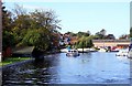 The River Bure in Wroxham in NR12 8UN
