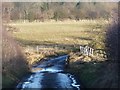 Ford in winter, Green Lane near Tunstall in TS7 0NR