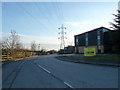 January at the access road to the Wessex Gate Industrial Estate in PO8 9HF
