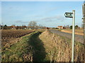 Bridleway off Fulney Drove near Spalding in PE12 6RL