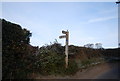 North Downs Way signposted off Hart Hill in TN27 0HN