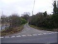 Road opposite Parklands in Ufford (East Suffolk)