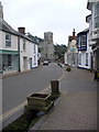Beer: Fore Street and the church in EX12 3HS