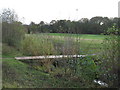 (Another) footbridge over the River Ravensbourne in Norman Park in BR2 9PF
