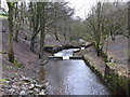 River Irwell at Irwell Springs, Rossendale in OL13 8GB