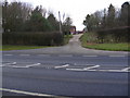 Footpath to Kelsale Road & A12 Main Road & entrance to Hall Farm in IP17 2PU