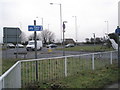 Looking from the Chichester By-Pass Bridge towards the Bognor Road in PO19 8QA