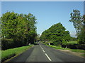 Road to Brize Norton in OX18 2AT