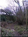Footpath to Rendham Road in IP17 2ES
