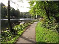Riverside path, Durham in DH1 4SJ