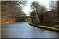 Pipeline over canal in Anderton with Marbury