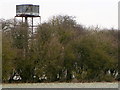 Water tower near Winterbourne Stoke in SP3 4TJ