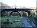 Gillespie Bridge from the Water of Leith Walkway in EH13 0EG