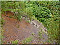 Slate spoil heaps near Glyn Ceiriog in LL20 7DA