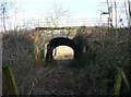 Railway bridge on the Ilkley line, Yeadon in BD10 0PN