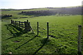 Greenwich Meridian north of Mill Hill in Iford