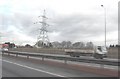 Pylon beside M60 Motorway in M22 4ZS