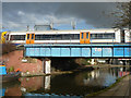 The West London Line crosses the Grand Union Canal in NW10 6RB
