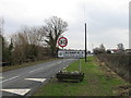 Leconfield village entrance sign in HU17 7NW